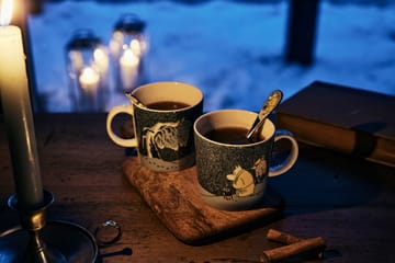 Månsken i snön Muminmugg 2021 - 30 cl - Moomin Arabia