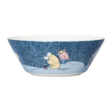 Månsken i snön Muminskål 2021 - Ø15 cm - Moomin Arabia