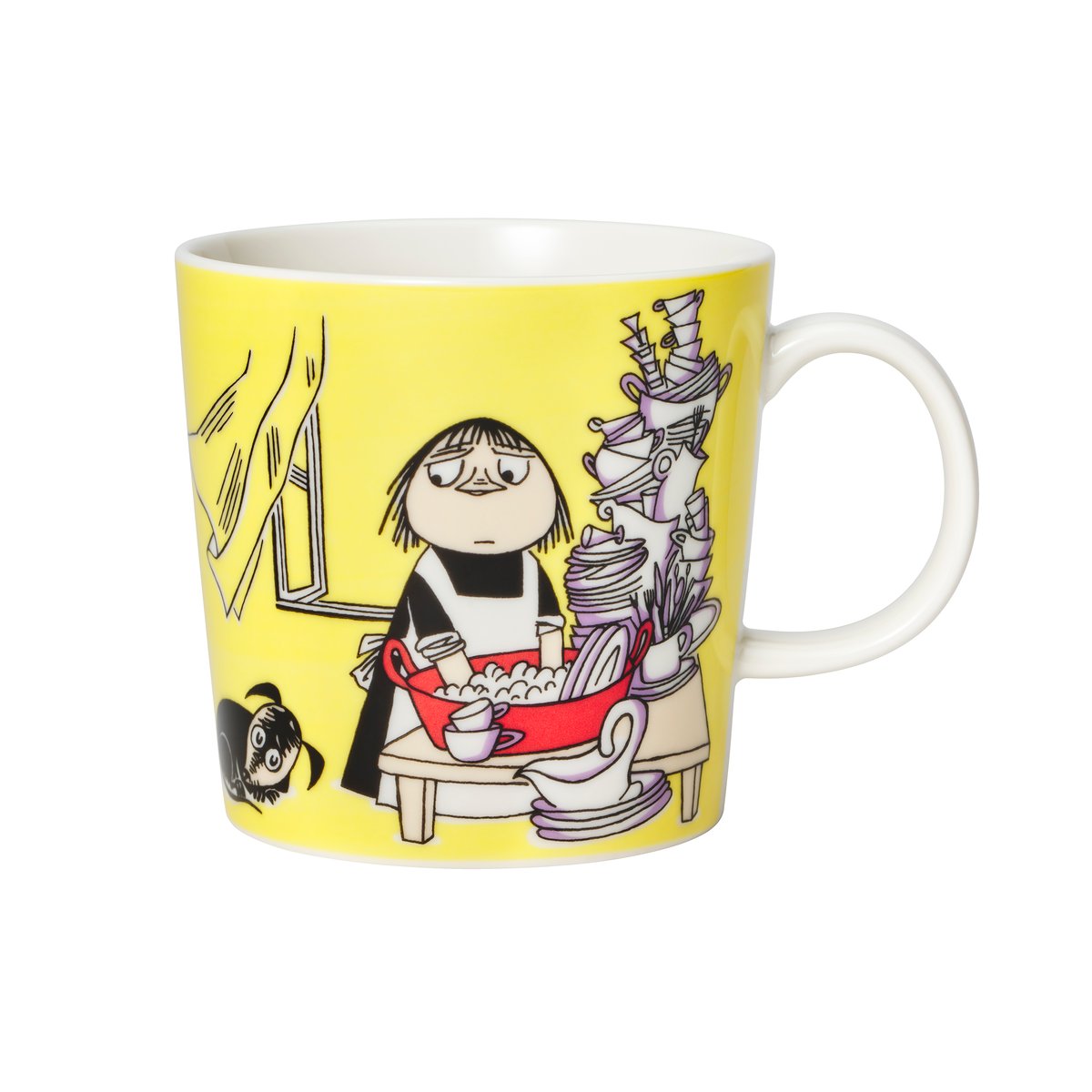 Moomin Arabia Misan gul Muminmugg 30 cl | Skandinavisk Design | Muminmuggar | Gul