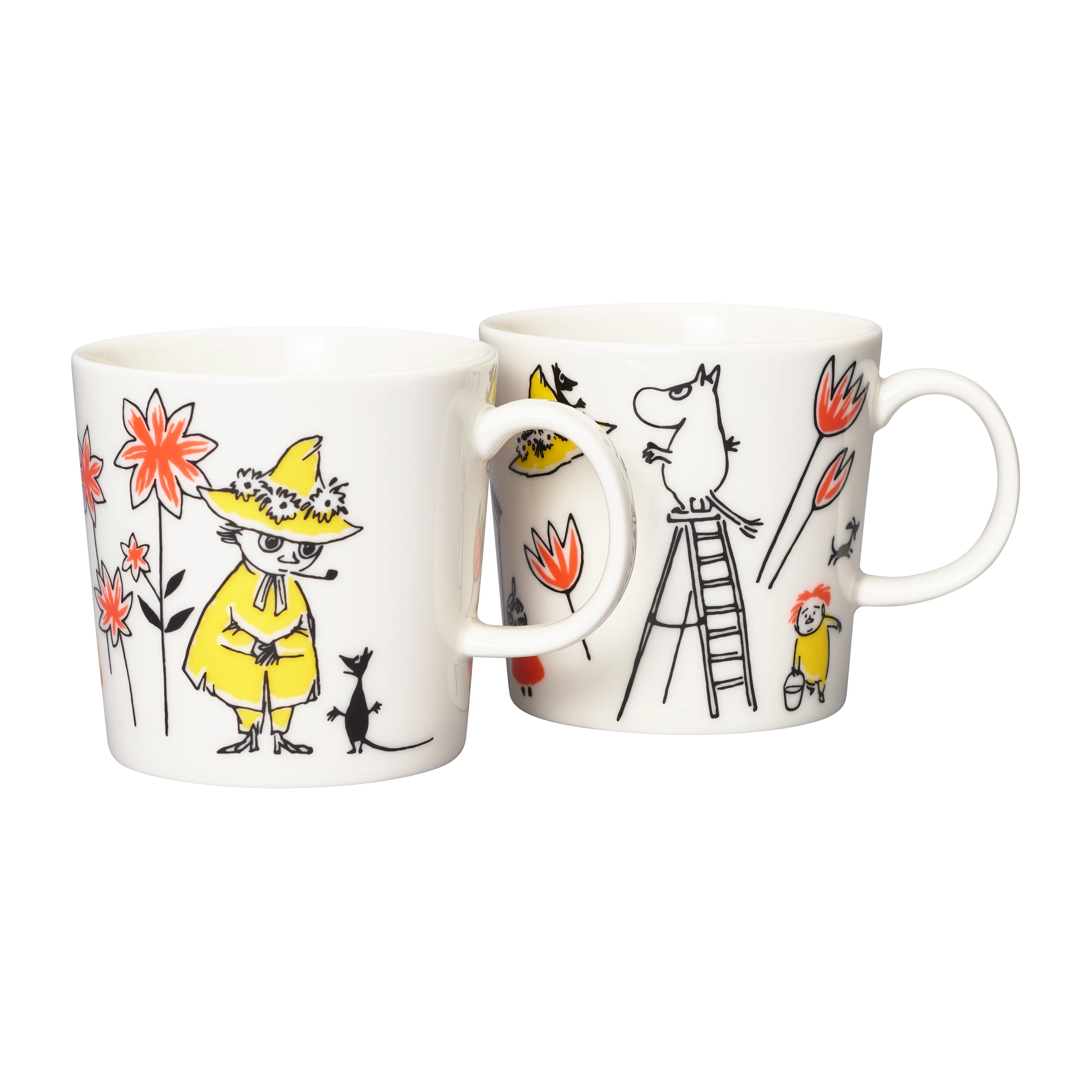 Moomin Arabia x Röda Korset Muminmugg ABC Mix 2-pack, 30 cl