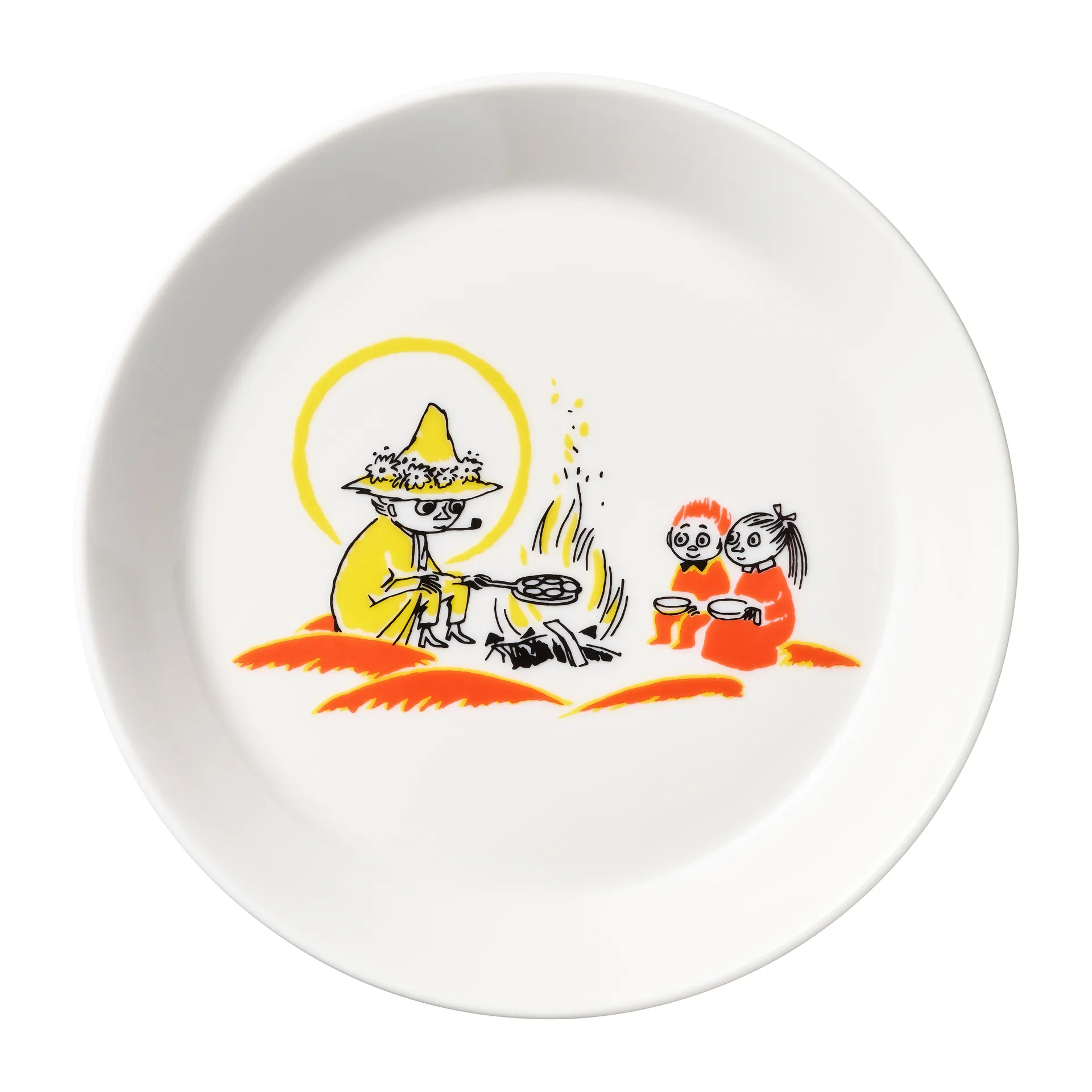 Moomin Arabia x Röda Korset Mumintallrik ABC Snusmumriken, Ø19 cm Moomin Arabia