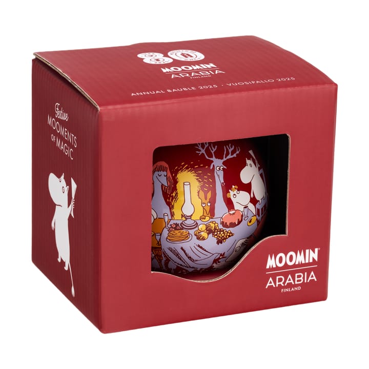 Mumin årskula Ø8 cm, 2025, Festliga stunder Moomin Arabia