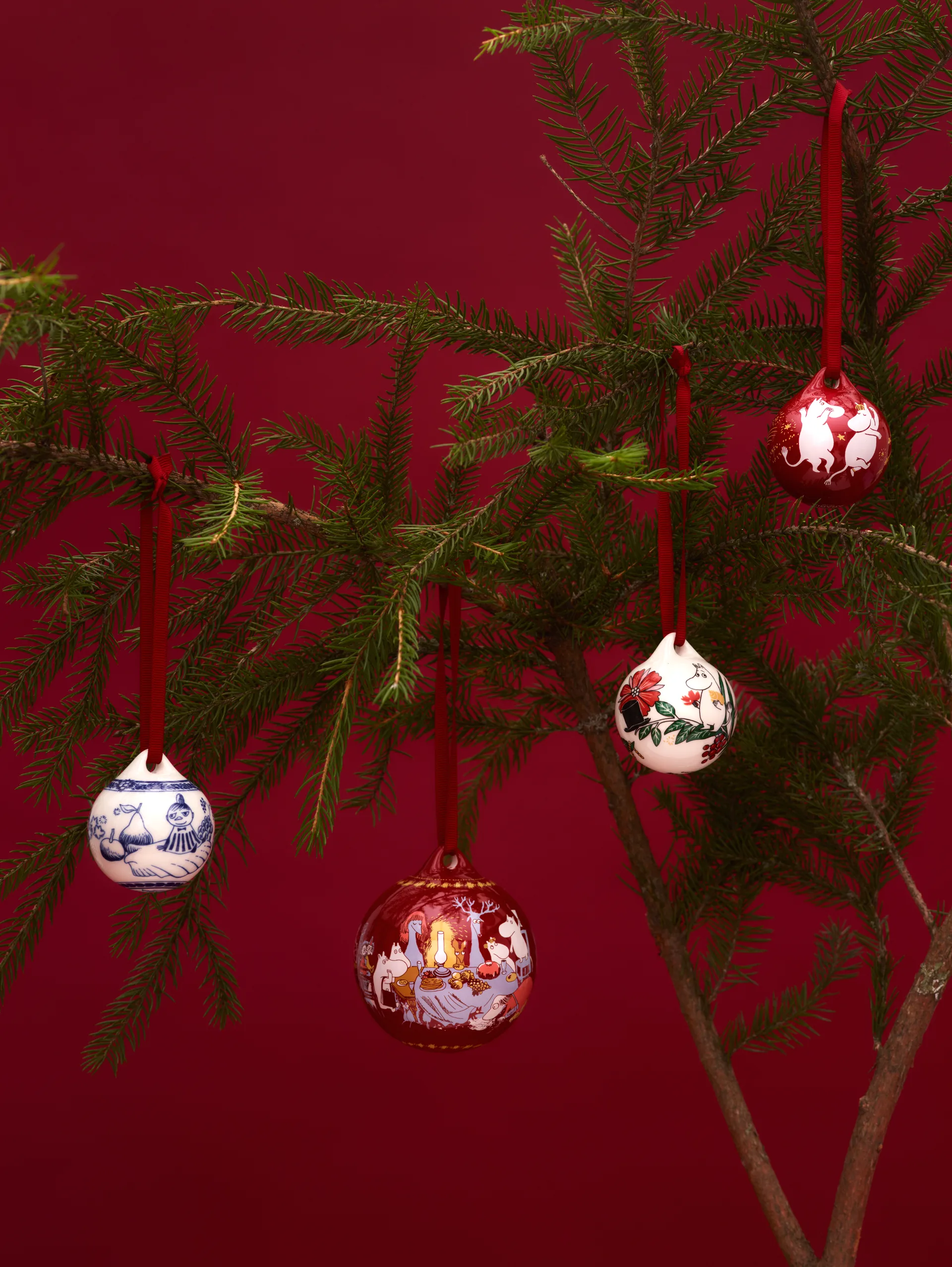 Mumin årskula Ø8 cm, 2025, Festliga stunder Moomin Arabia