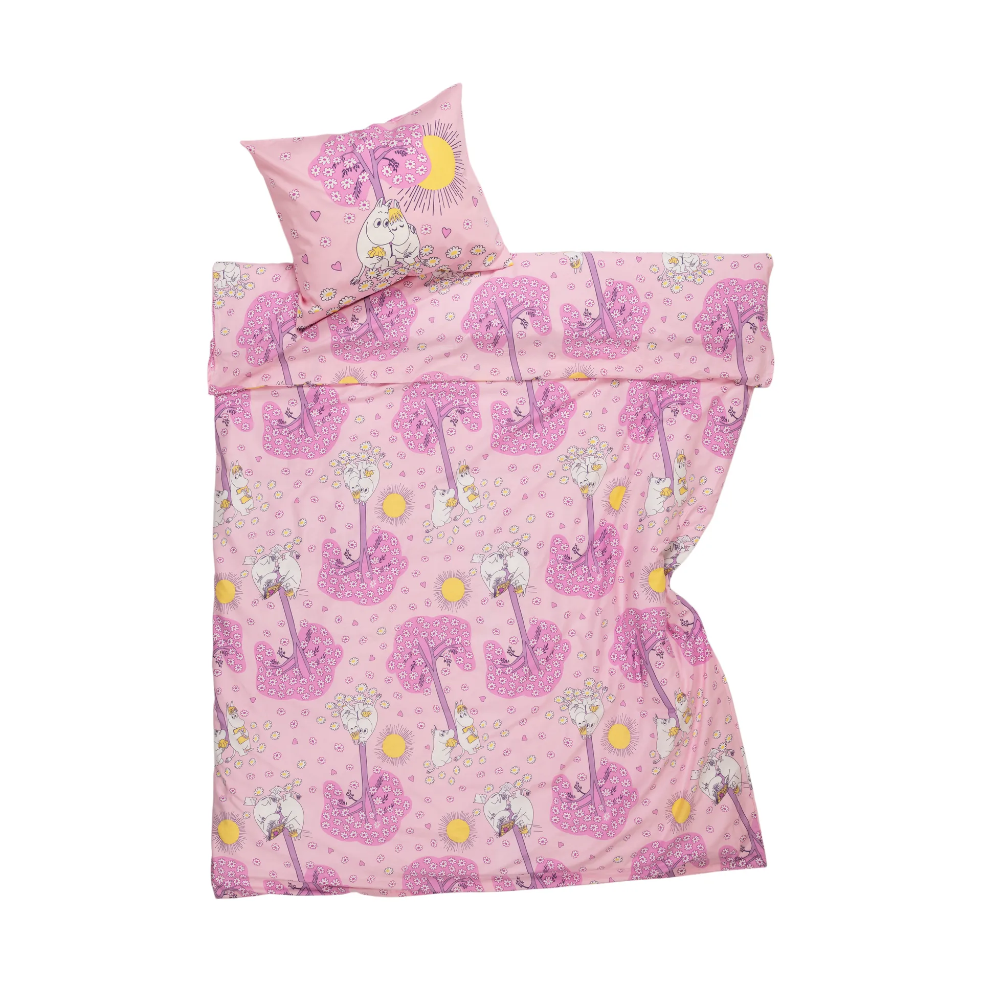 Mumin bäddset 150x210 cm, Förälskade Moomin Arabia