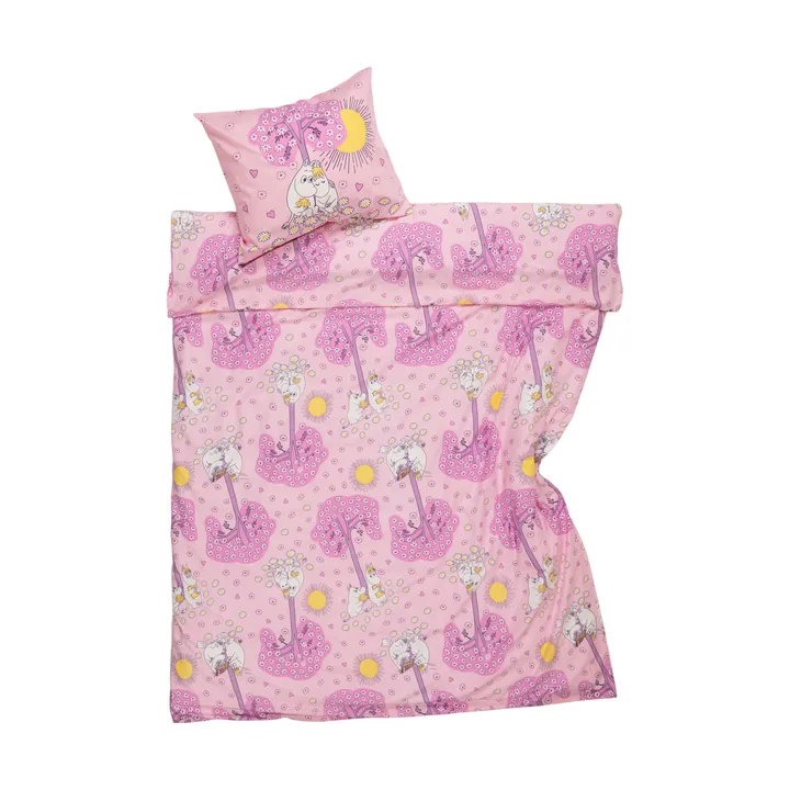 Mumin bäddset 150x210 cm - Förälskade - Moomin Arabia