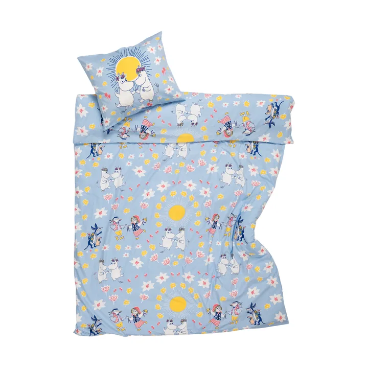 Mumin bäddset 150x210 cm - Sommardans - Moomin Arabia