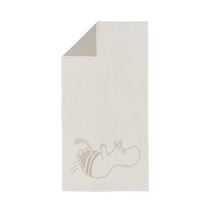 Moomin Arabia Mumin badhandduk 70x140 cm Mumintroll vit