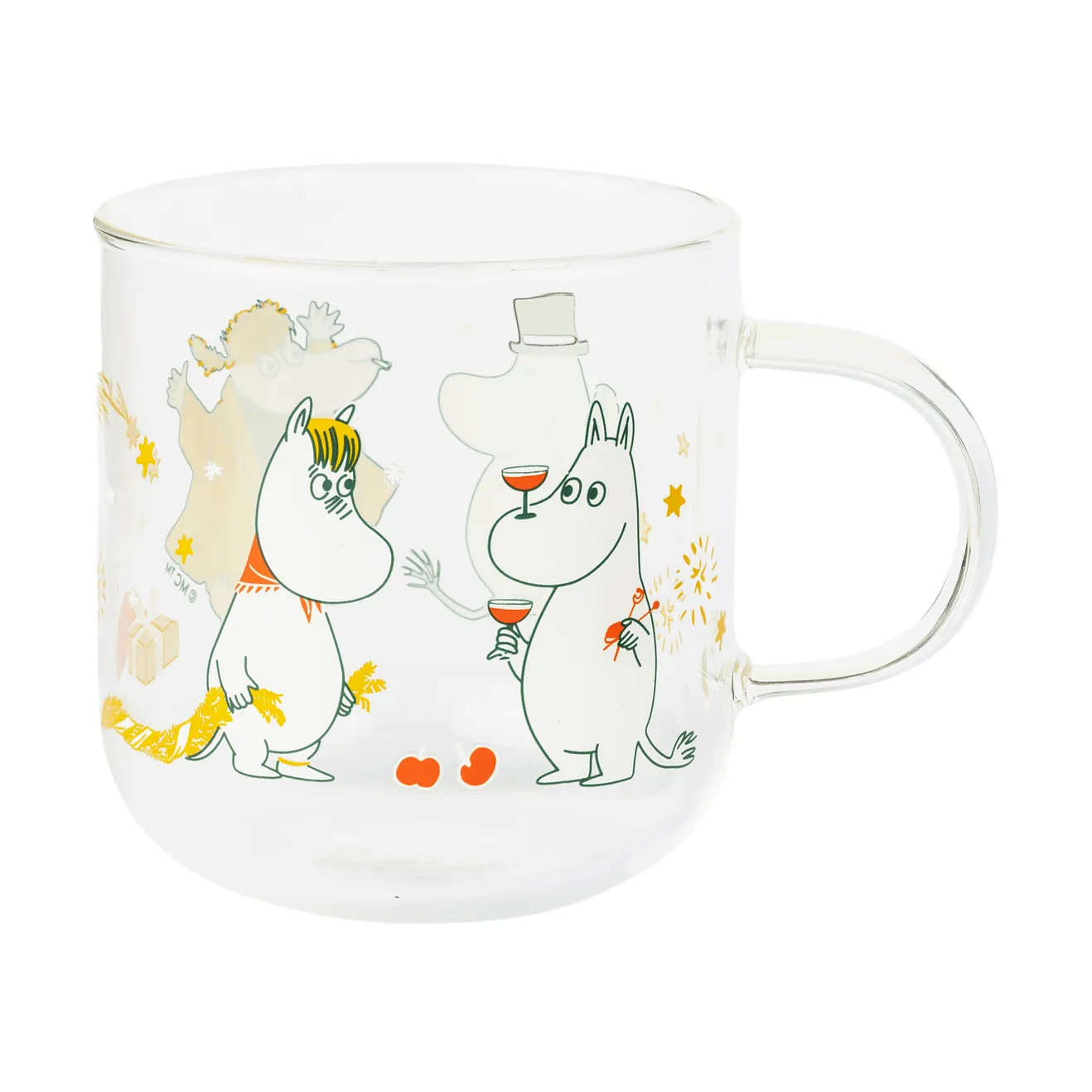 Mumin glasmugg, Kärleksgåva, 30 cl, 2-pack Moomin Arabia
