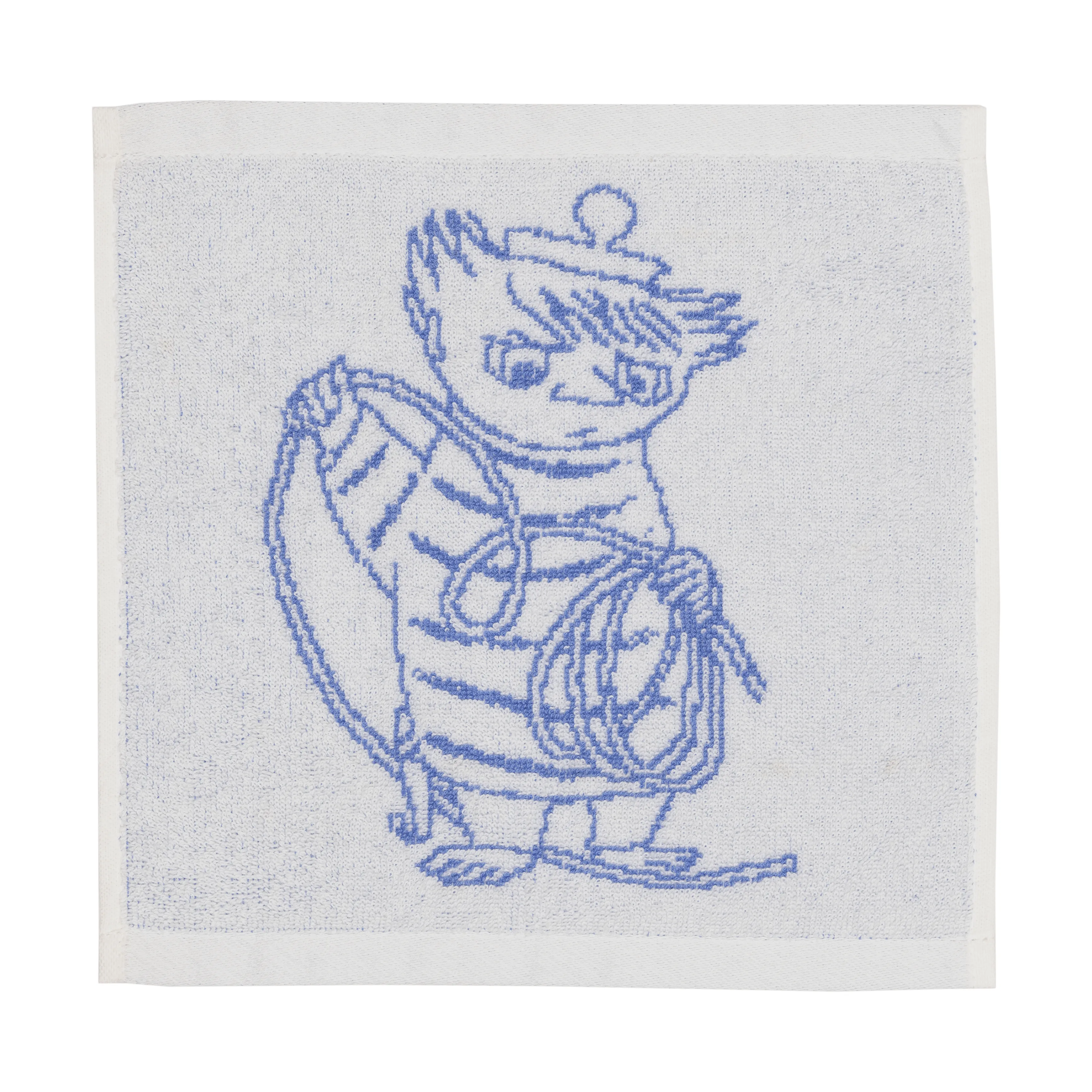 Mumin handduk 25x25 cm, Too-ticky, blå
