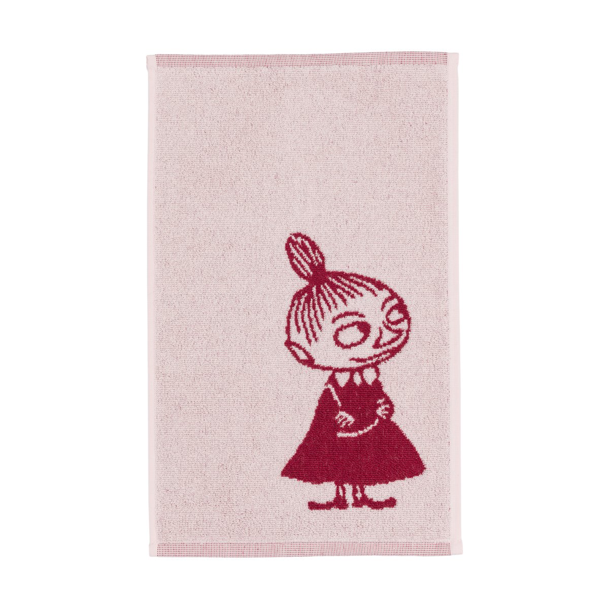 Moomin Arabia Mumin handduk 30x50 cm Lilla My rosa | Skandinavisk Design | Badlakan | Rosa