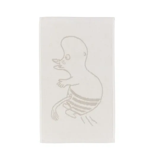 Mumin handduk 30x50 cm, Mumintroll vit Moomin Arabia