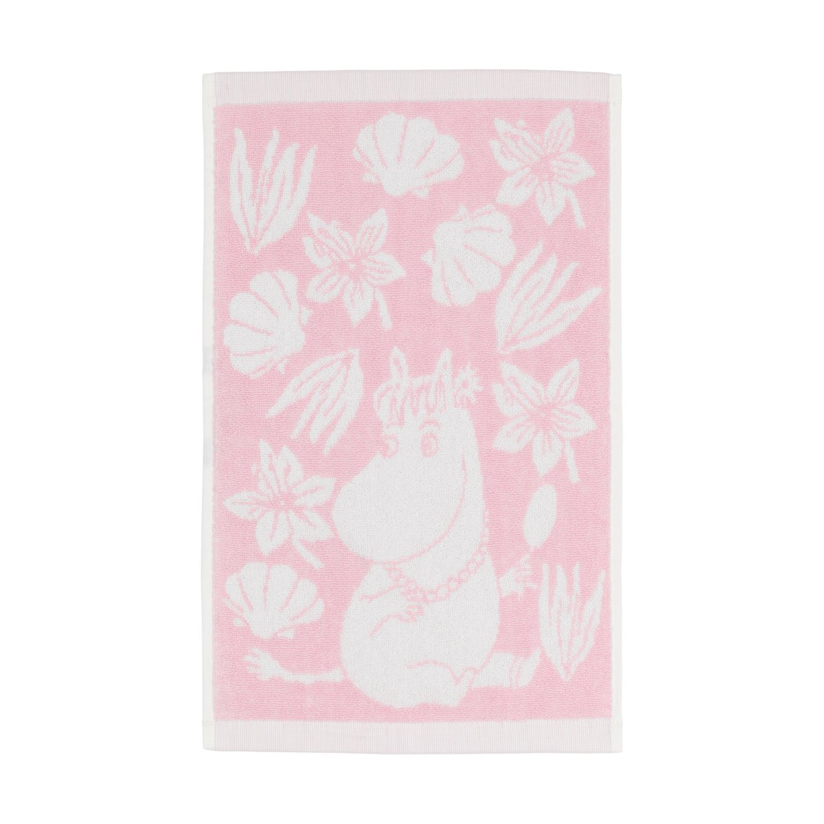 Moomin Arabia Mumin handduk 30x50 cm Snäckskal rosa