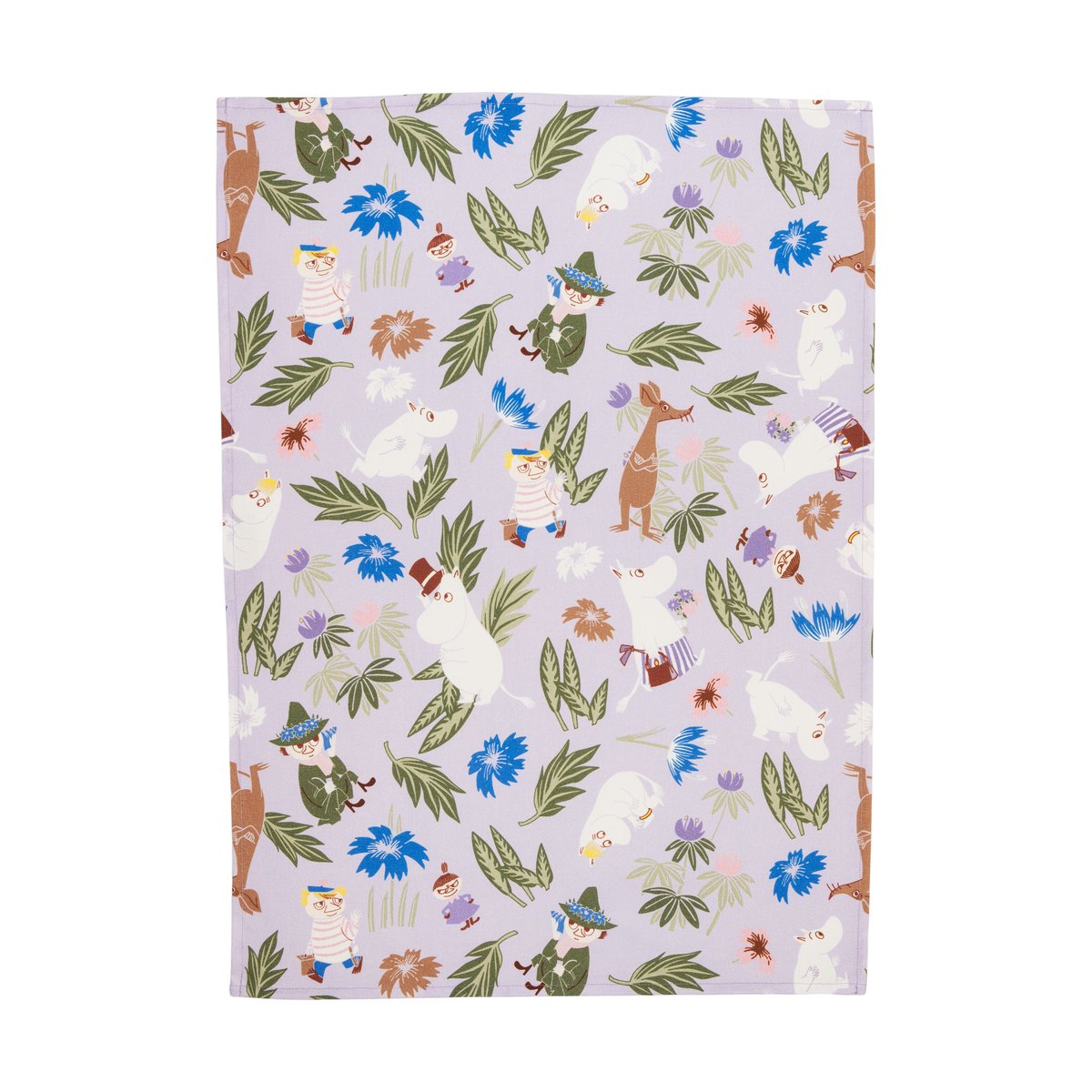 Moomin Arabia Mumin kökshandduk 50x70 cm Lila-off-white