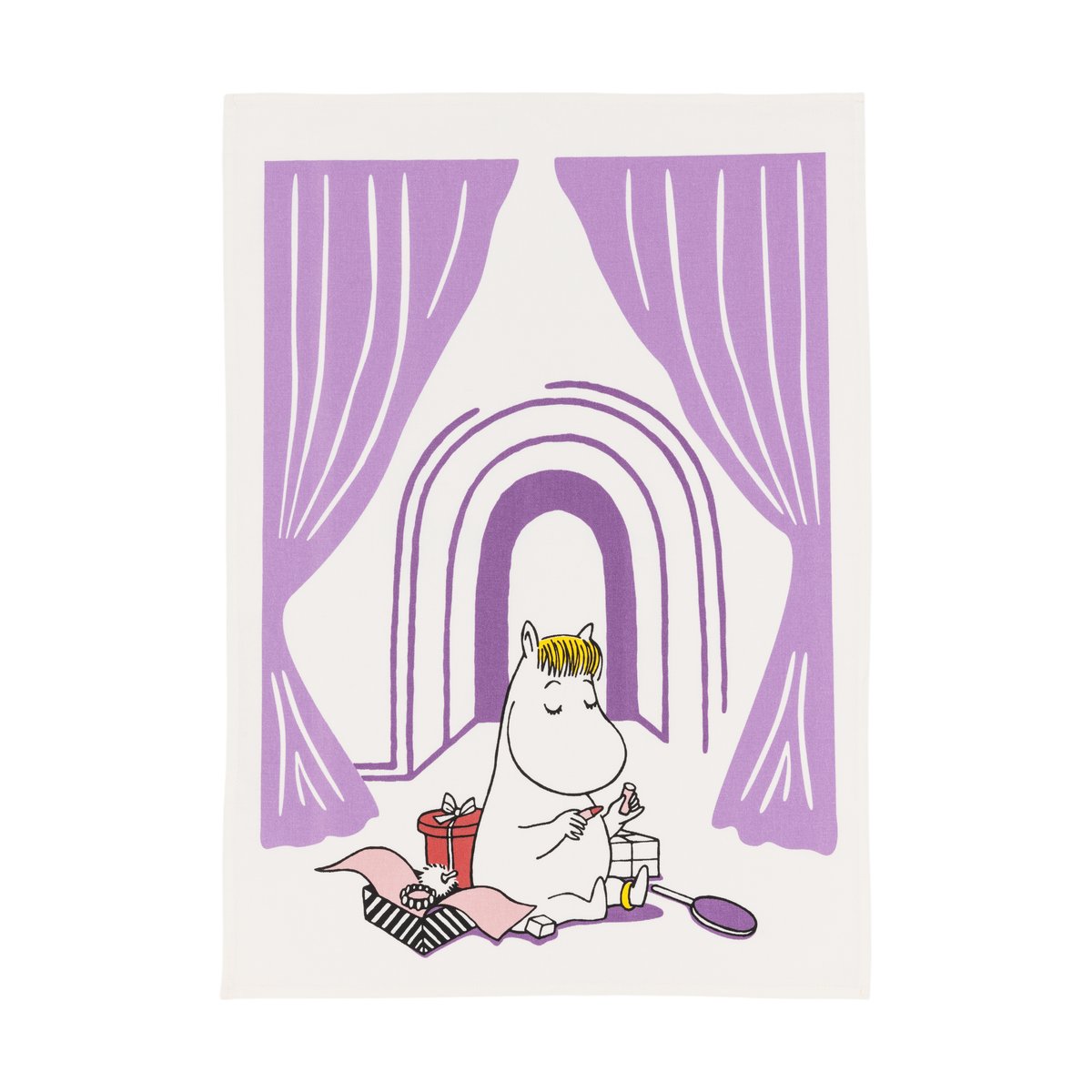 Moomin Arabia Mumin kökshandduk Snorkfröken 50x70 cm