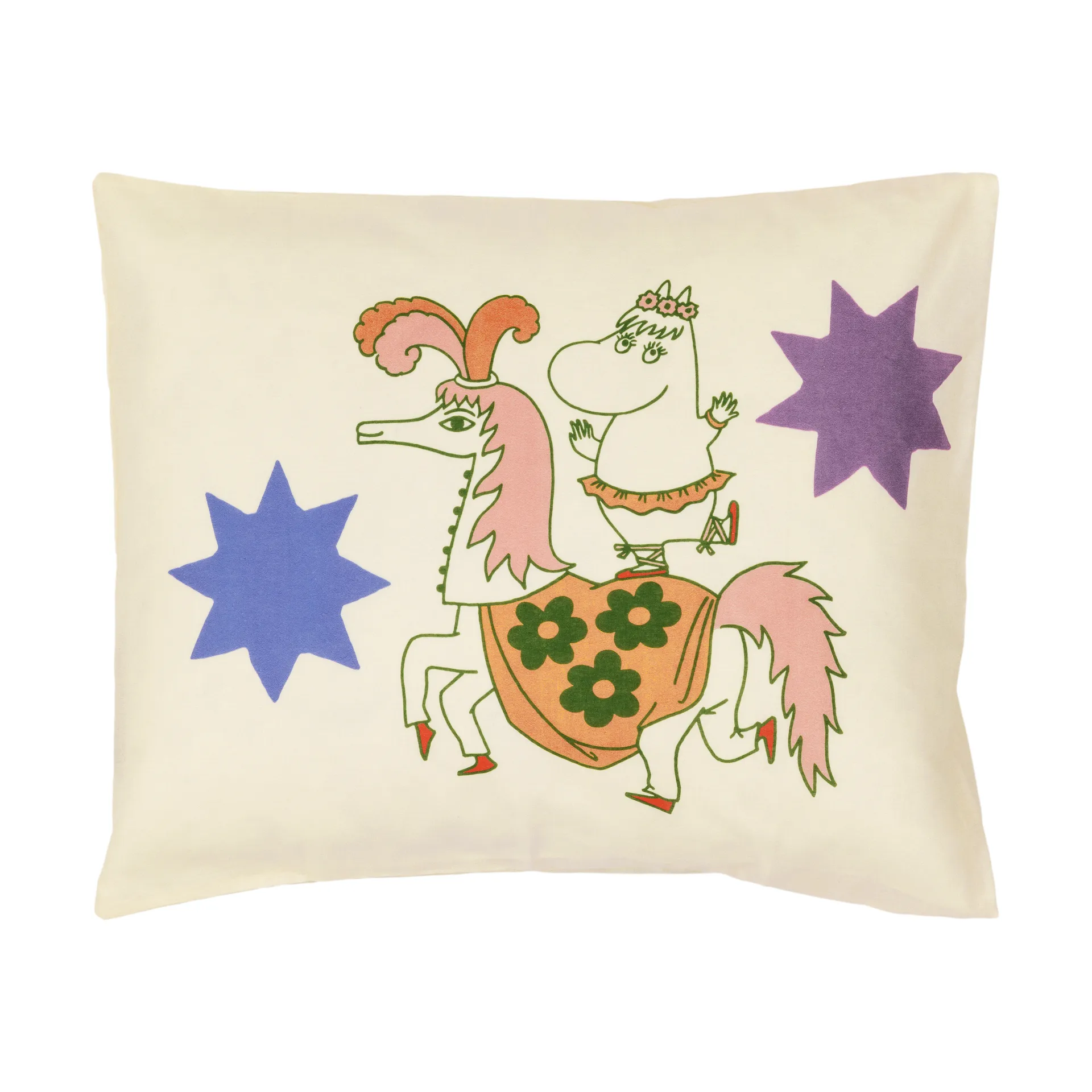 Mumin örngott 50x60 cm, Cirkus Häst Moomin Arabia