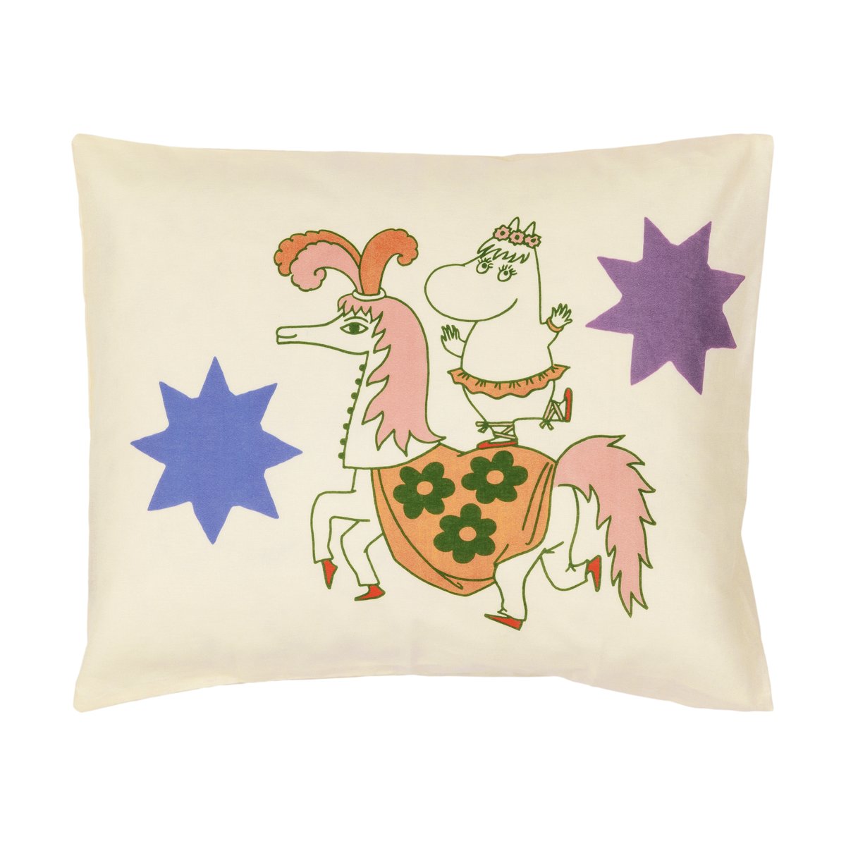 Moomin Arabia Mumin örngott 50x60 cm Cirkus Häst | Skandinavisk Design | Örngott | Multi
