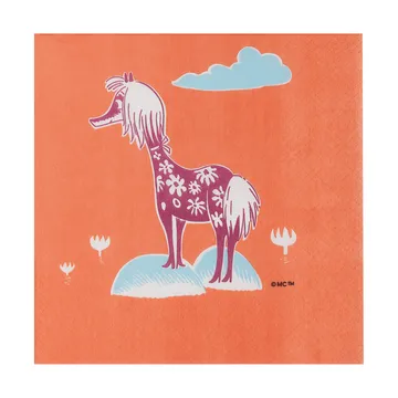 Mumin pappersservett - Under paraplyet, 20-pack - Moomin Arabia