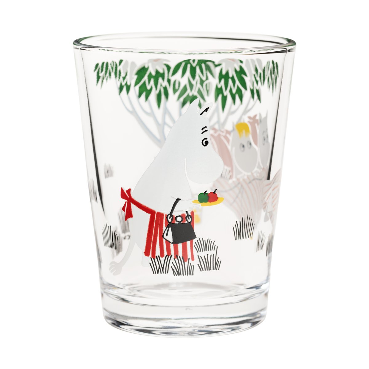 Moomin Arabia Muminglas 22 cl Vilopaus | Skandinavisk Design | Dricksglas | Multi