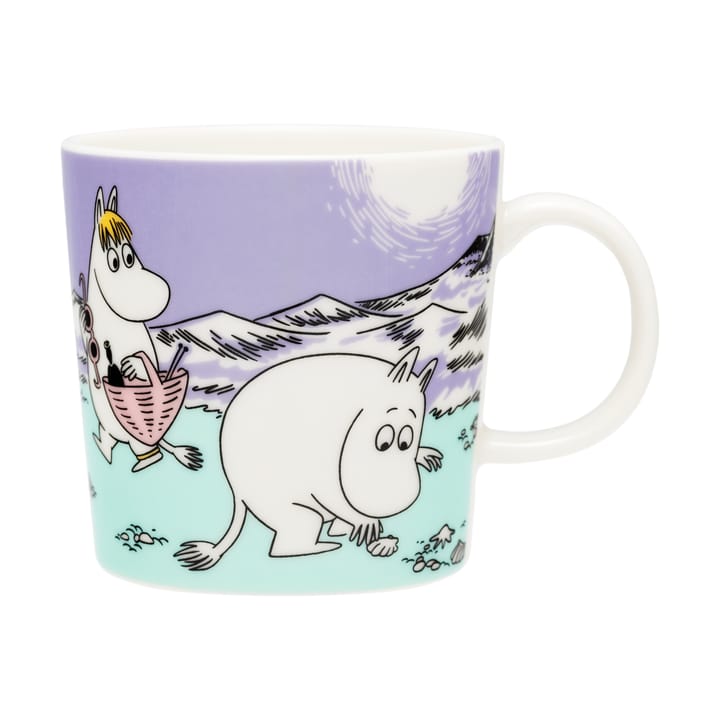 Muminmugg 2025 En dag på stranden - 30 cl - Moomin Arabia