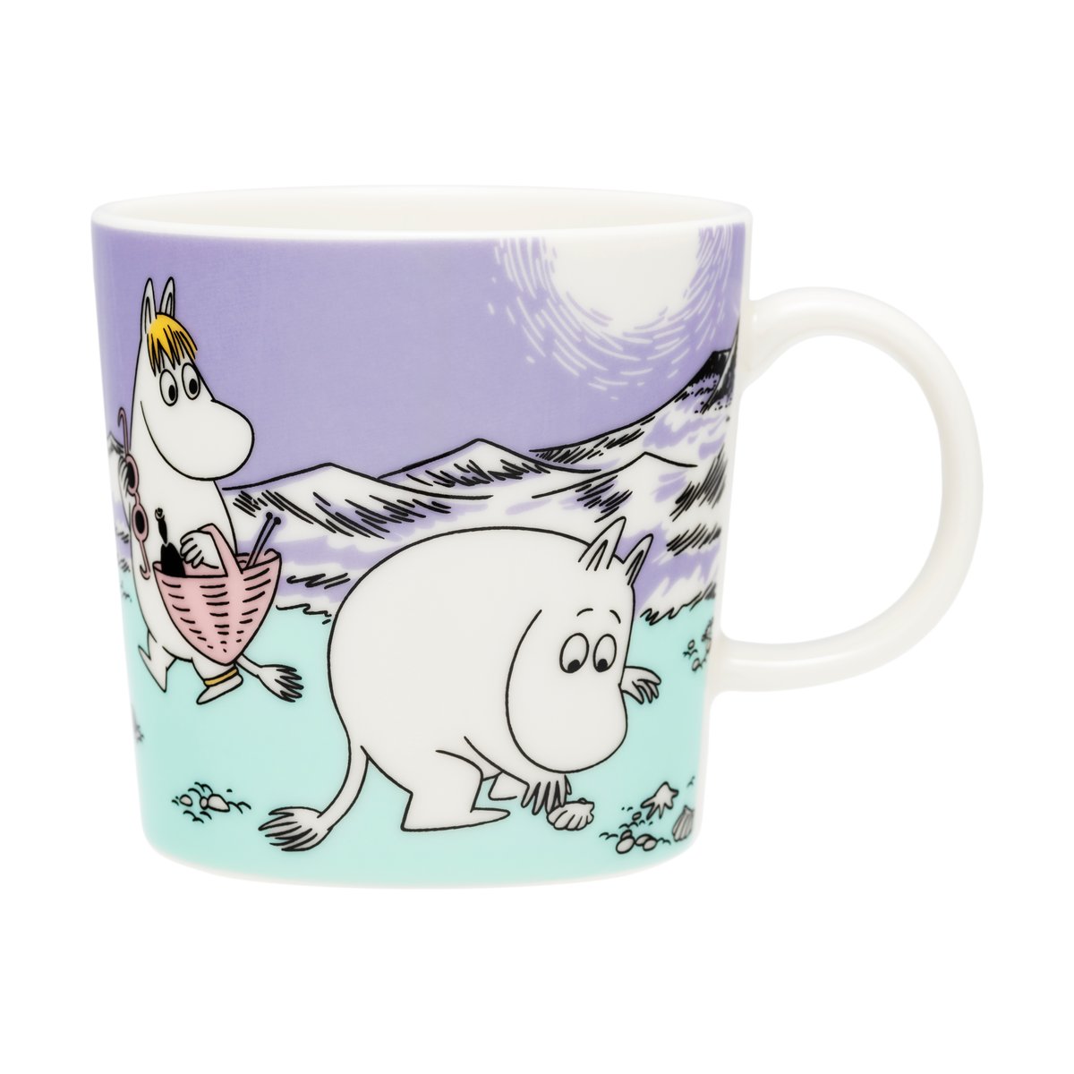 Moomin Arabia Muminmugg 2025 En dag på stranden 30 cl