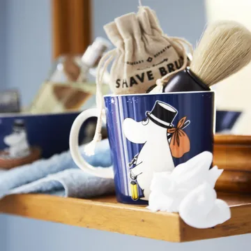 Muminpappa Muminmugg 30 cl - mörkblå - Moomin Arabia