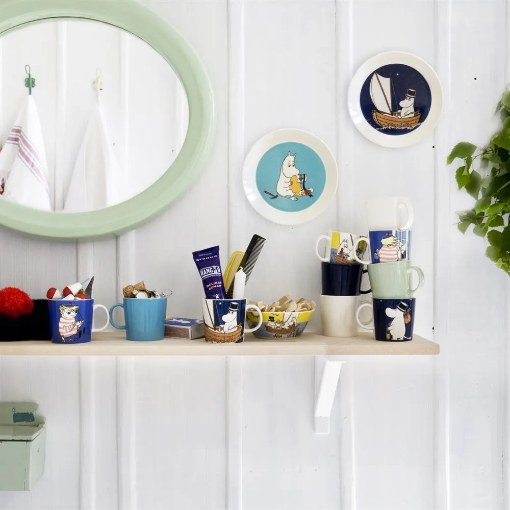 Muminpappa Muminmugg 30 cl, mörkblå Moomin Arabia