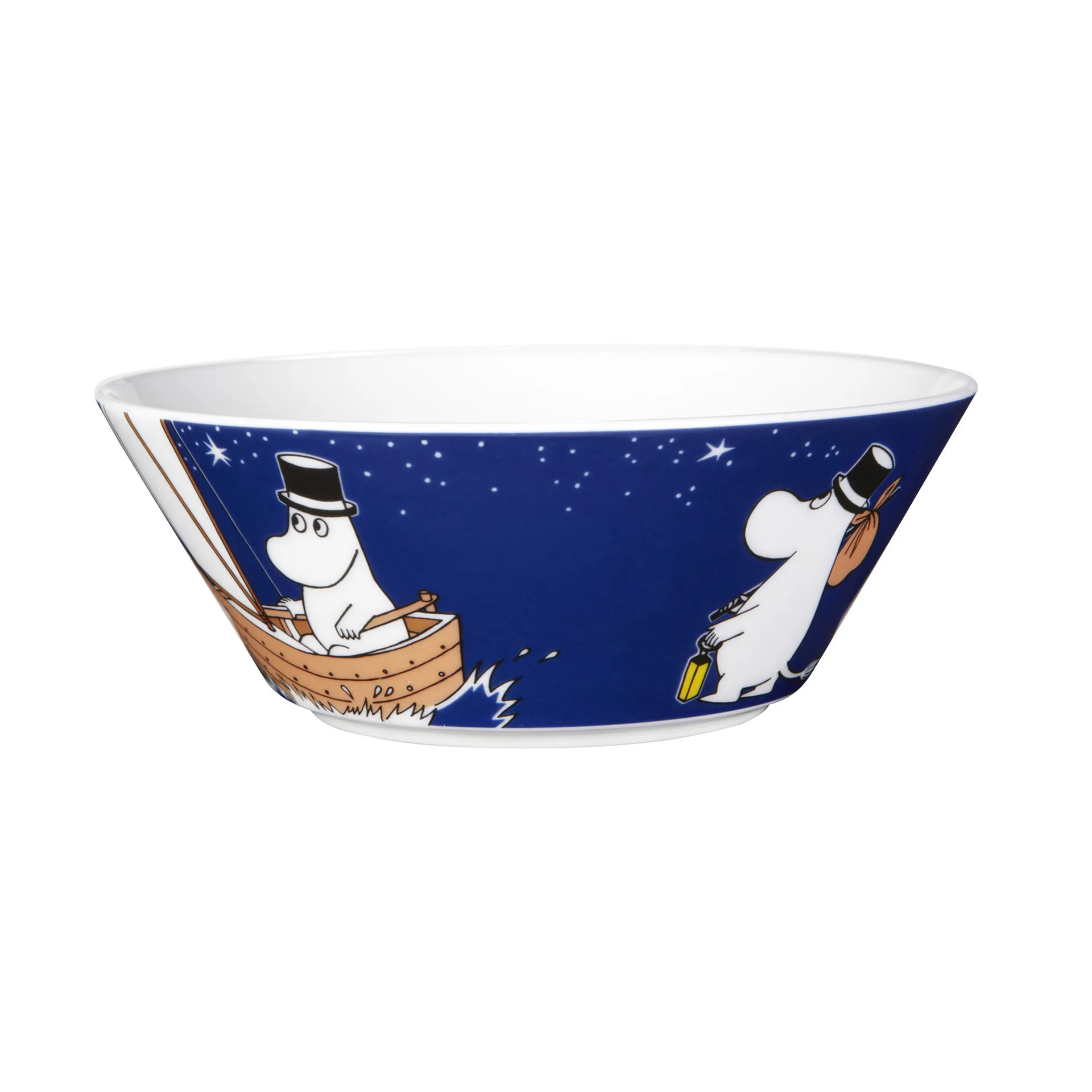 Muminpappa Muminskål Ø15 cm, mörkblå Moomin Arabia