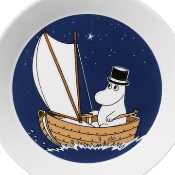 Muminpappa tallrik - mörkblå - Moomin Arabia
