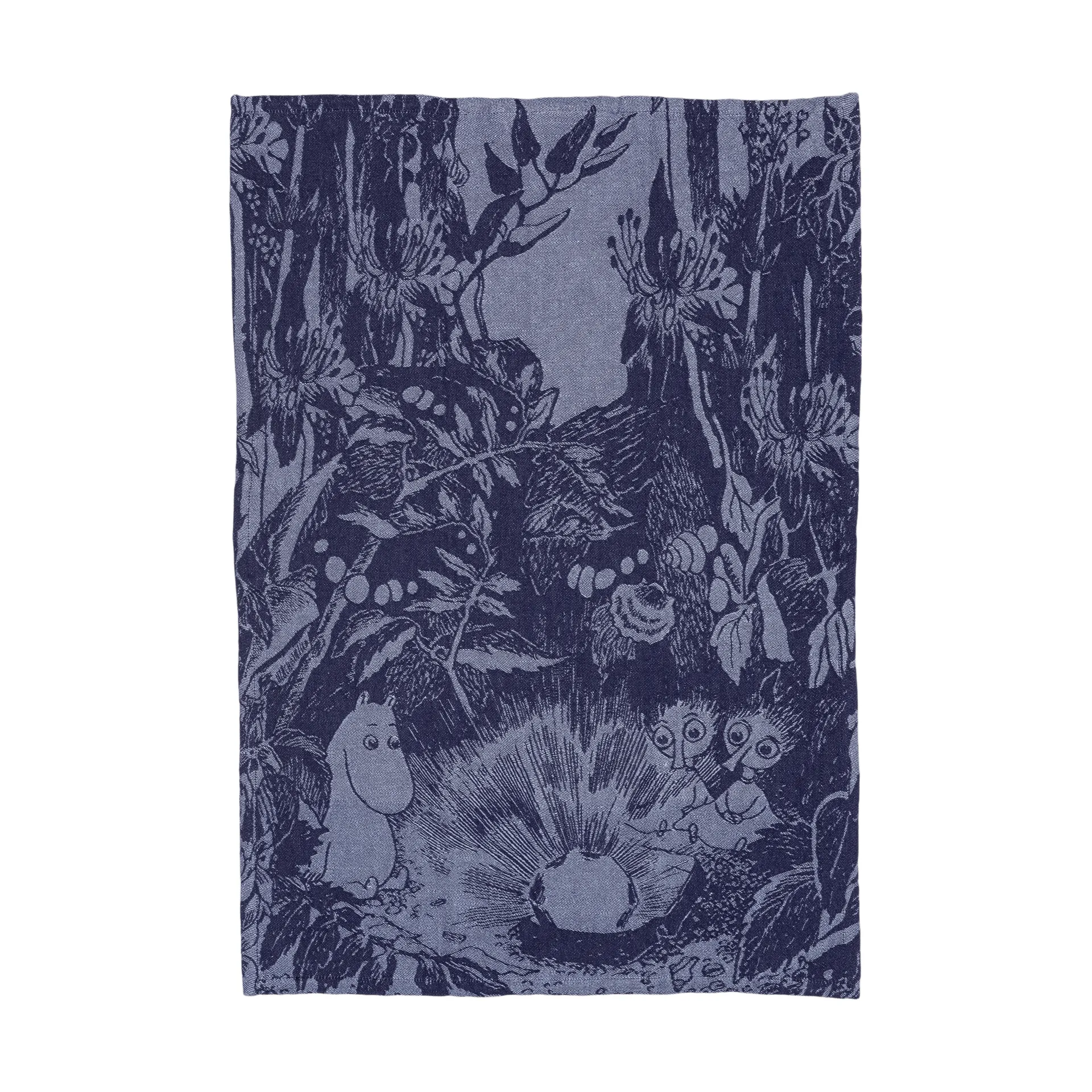 Mystikens skog Mumin kökshandduk, Blå, 45x66 cm Moomin Arabia