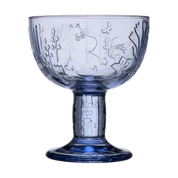 Mystikens skog Mumin skål - Aqua, Ø14 cm - Moomin Arabia