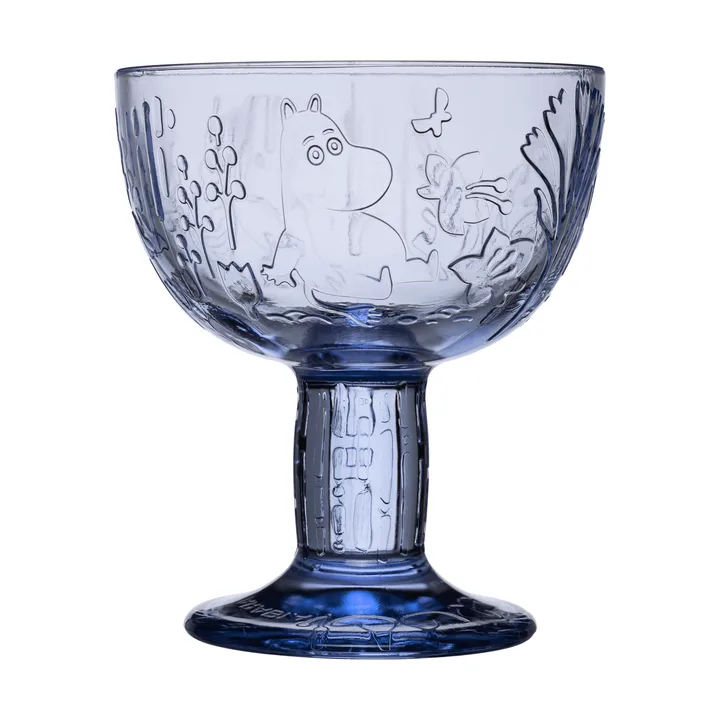 Mystikens skog Mumin skål - Aqua, Ø14 cm - Moomin Arabia