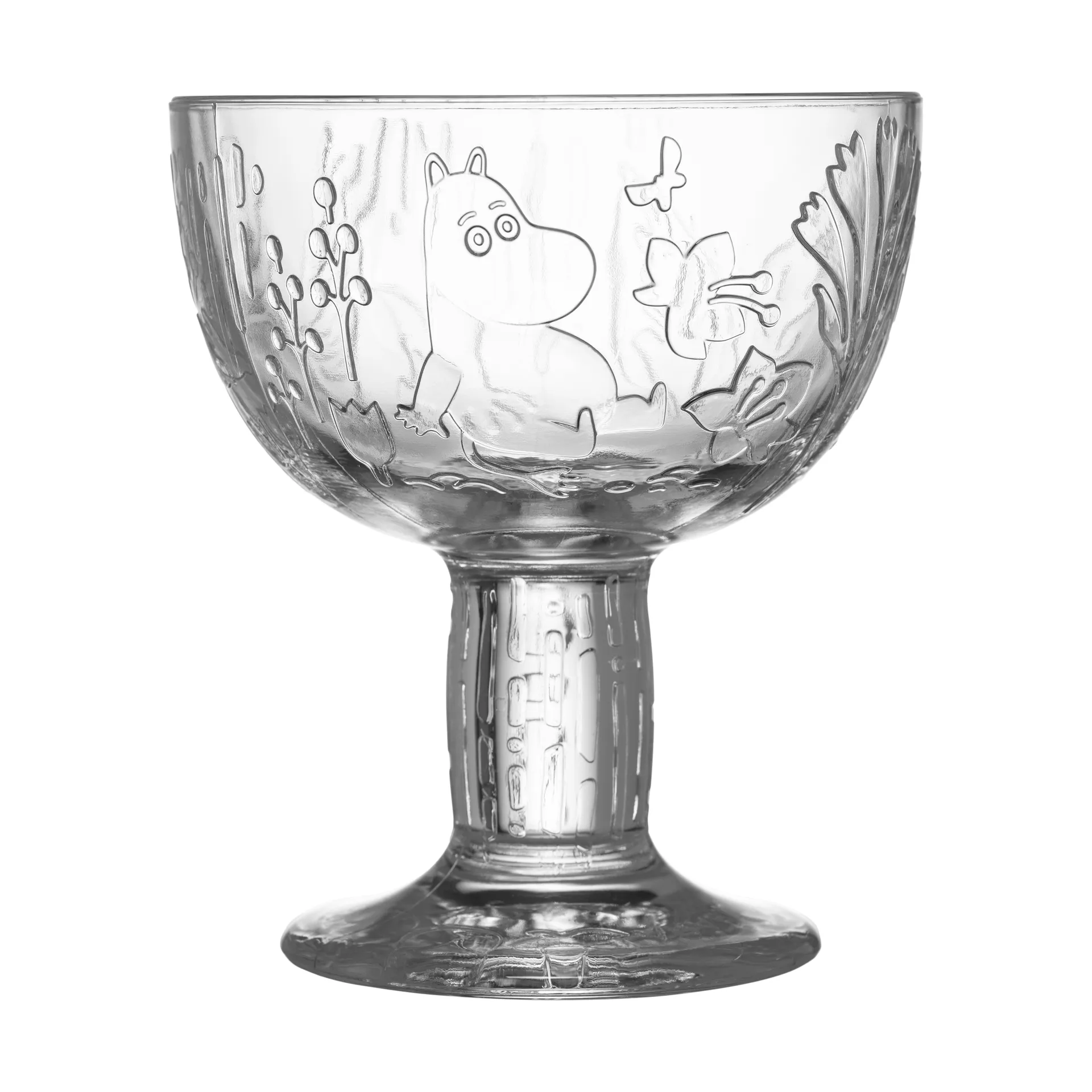 Mystikens skog Mumin skål, Klar, Ø14 cm Moomin Arabia