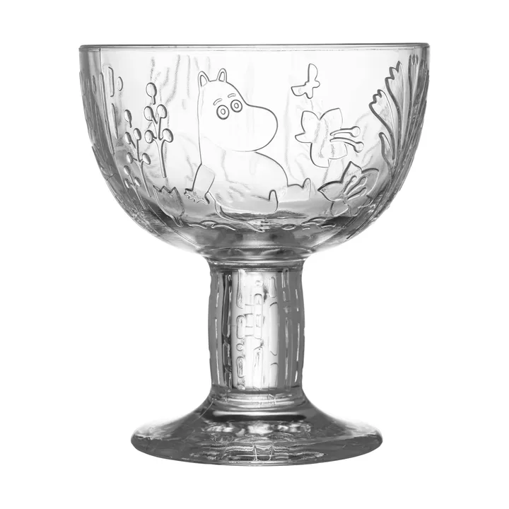 Mystikens skog Mumin skål - Klar, Ø14 cm - Moomin Arabia