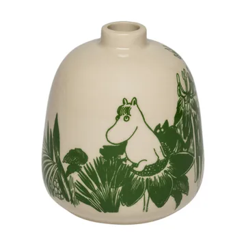 Mystikens skog Mumin vas - Grön, 8,3 cm - Moomin Arabia