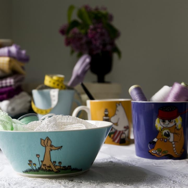 Sniff muminskål, turkos Moomin Arabia