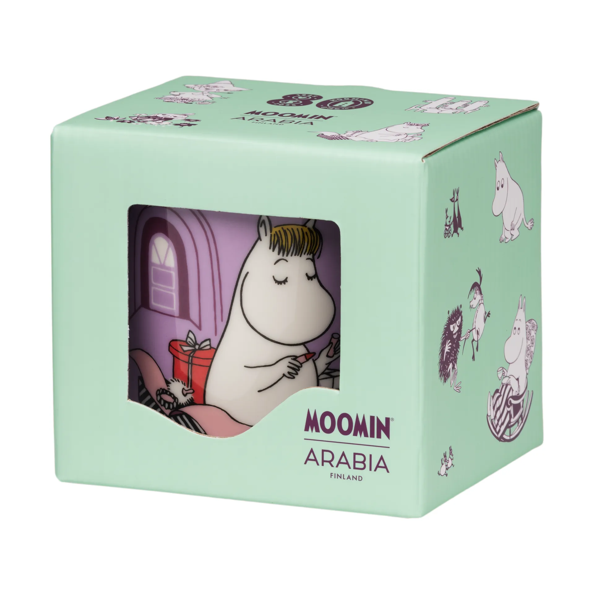 Snorkfröken muminmugg 80-årsjubileum, 30 cl Moomin Arabia
