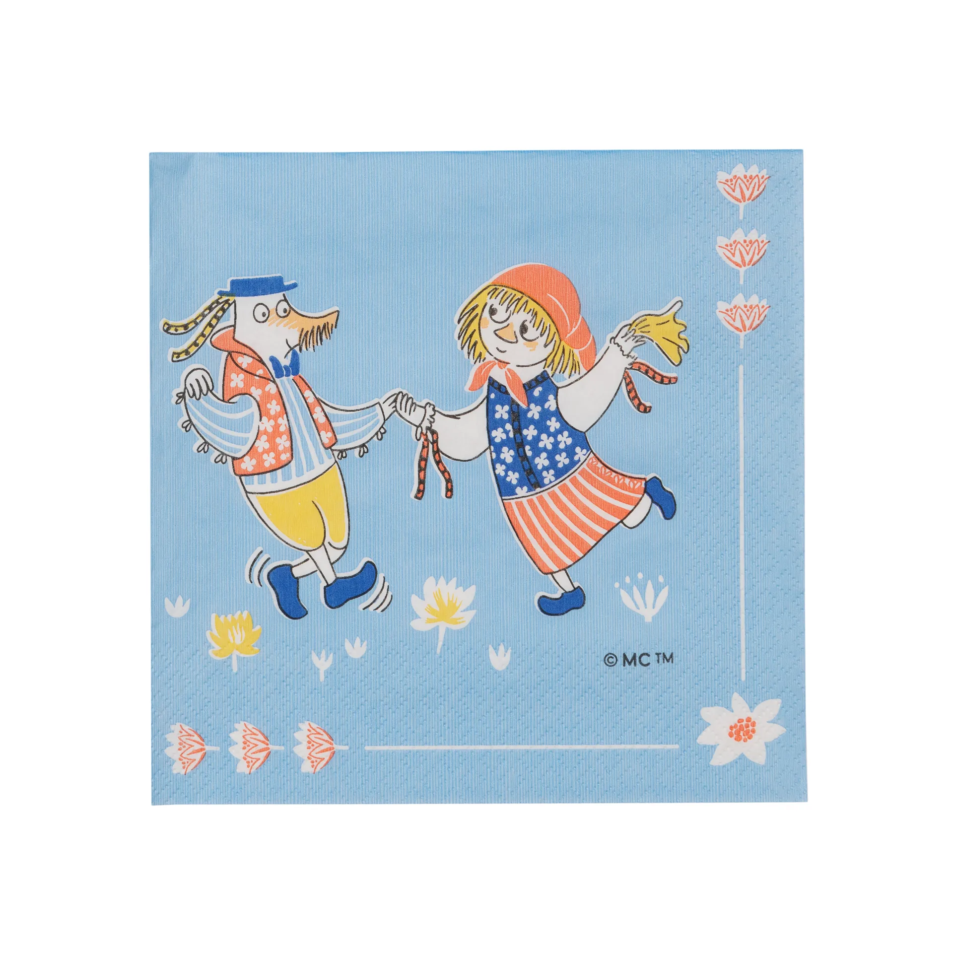 Sommardans Mumin pappersservett 33 cm, 20-pack Moomin Arabia