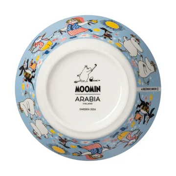 Sommardans Muminskål - Ø15 cm - Moomin Arabia