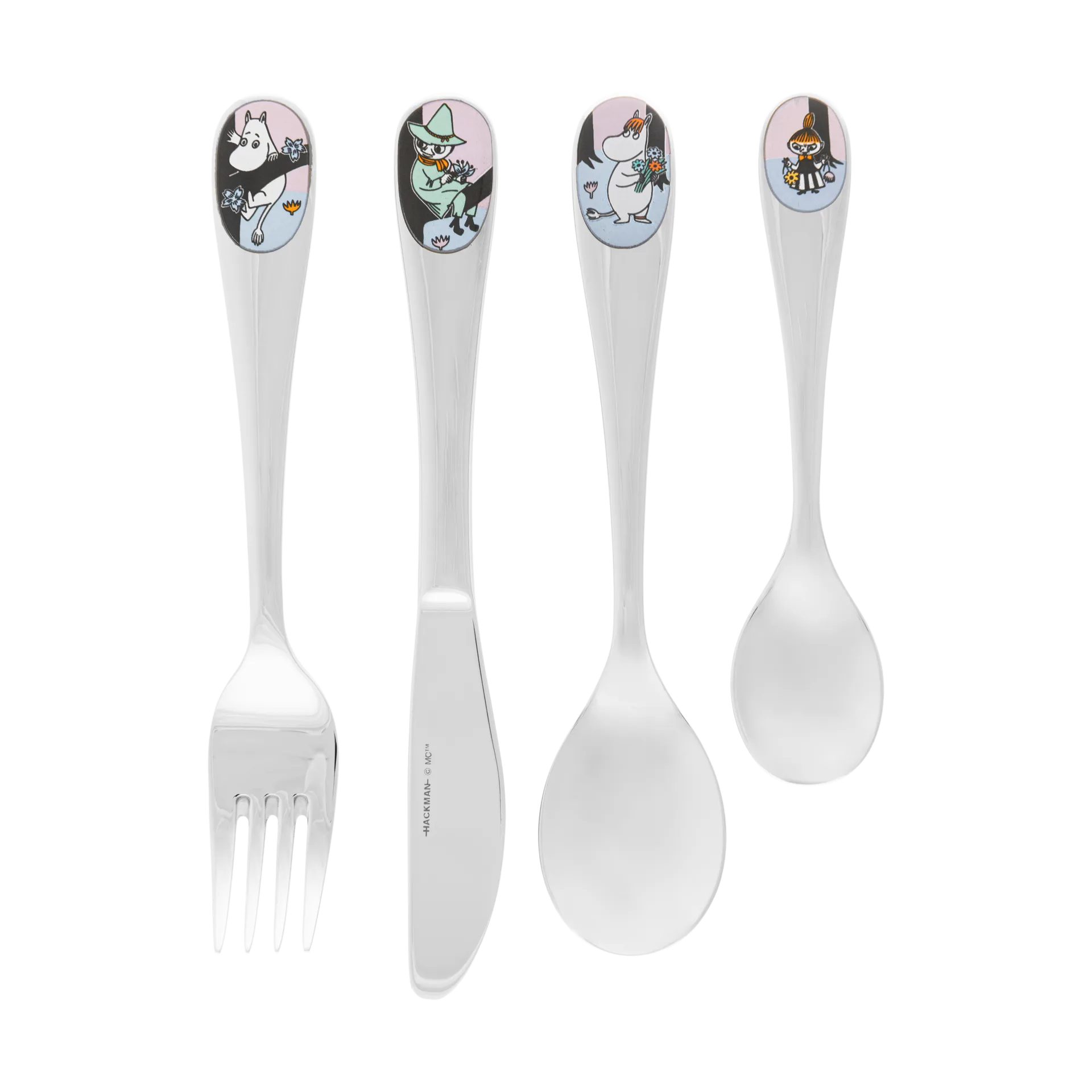 Vänner för alltid bestickset barn 4-delar, Multi Moomin Arabia