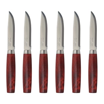 Morakniv Classic Steak Knife 6-pack - Röd - Morakniv