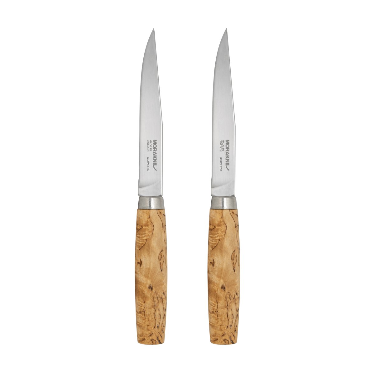 Morakniv Masur stekkniv 2-pack Natur | Skandinavisk Design | Grillbestick | Beige