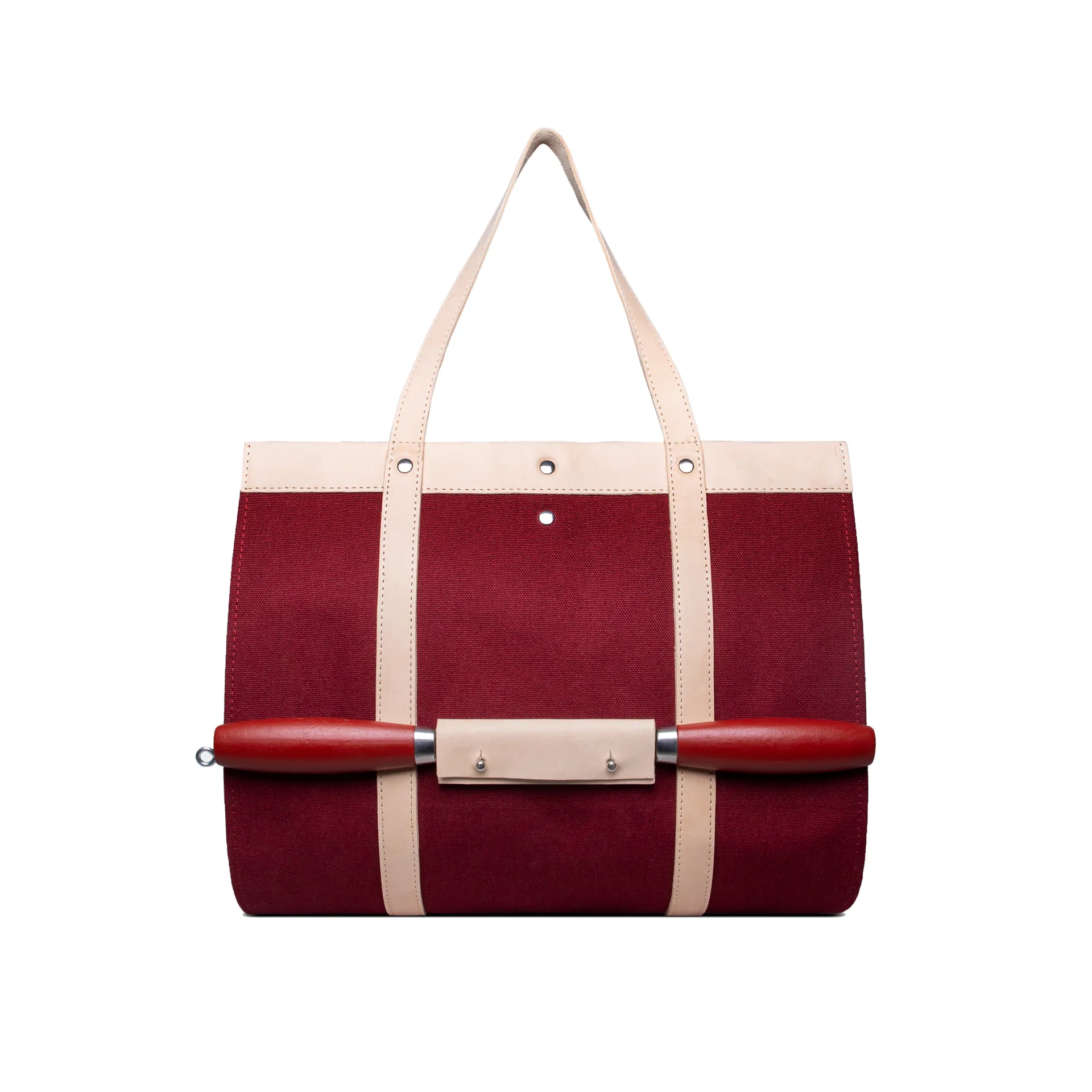 Sandqvist Morakniv vedkorg med Späntkniv Classic, röd Morakniv