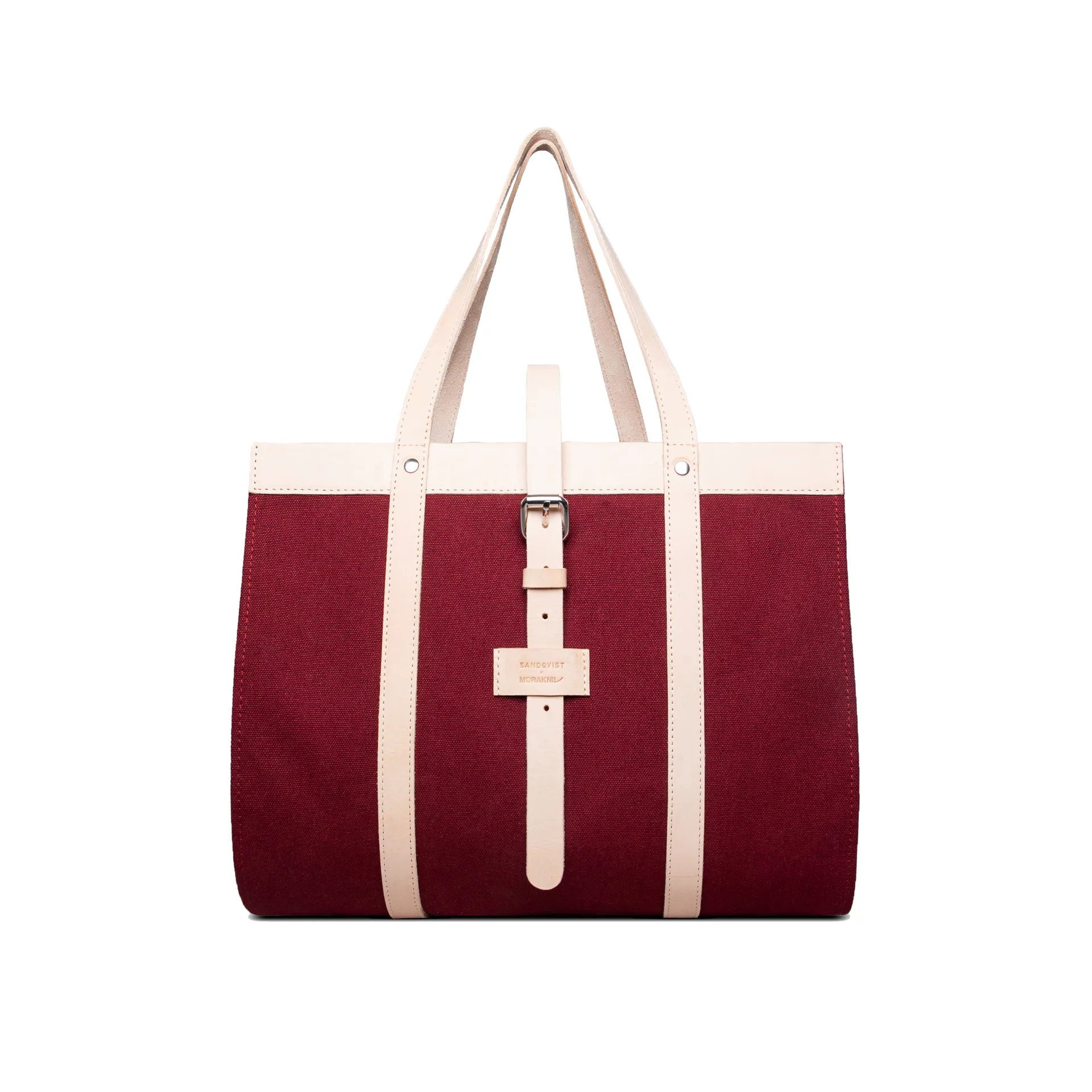 Sandqvist Morakniv vedkorg med Späntkniv Classic, röd Morakniv