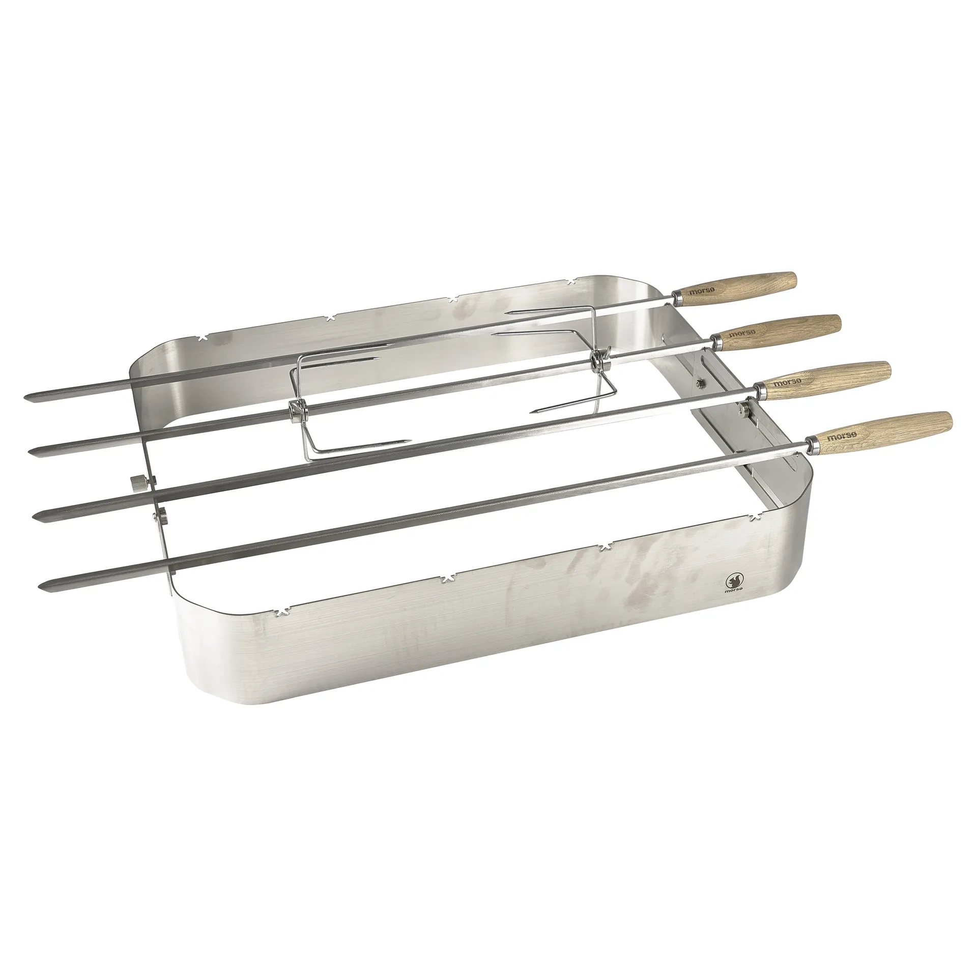 Churrasco BBQ set, Rostfritt stål Morsø