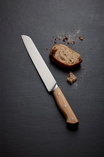 Foresta brödkniv 32,5 cm - Rostfritt stål-ek - Morsø