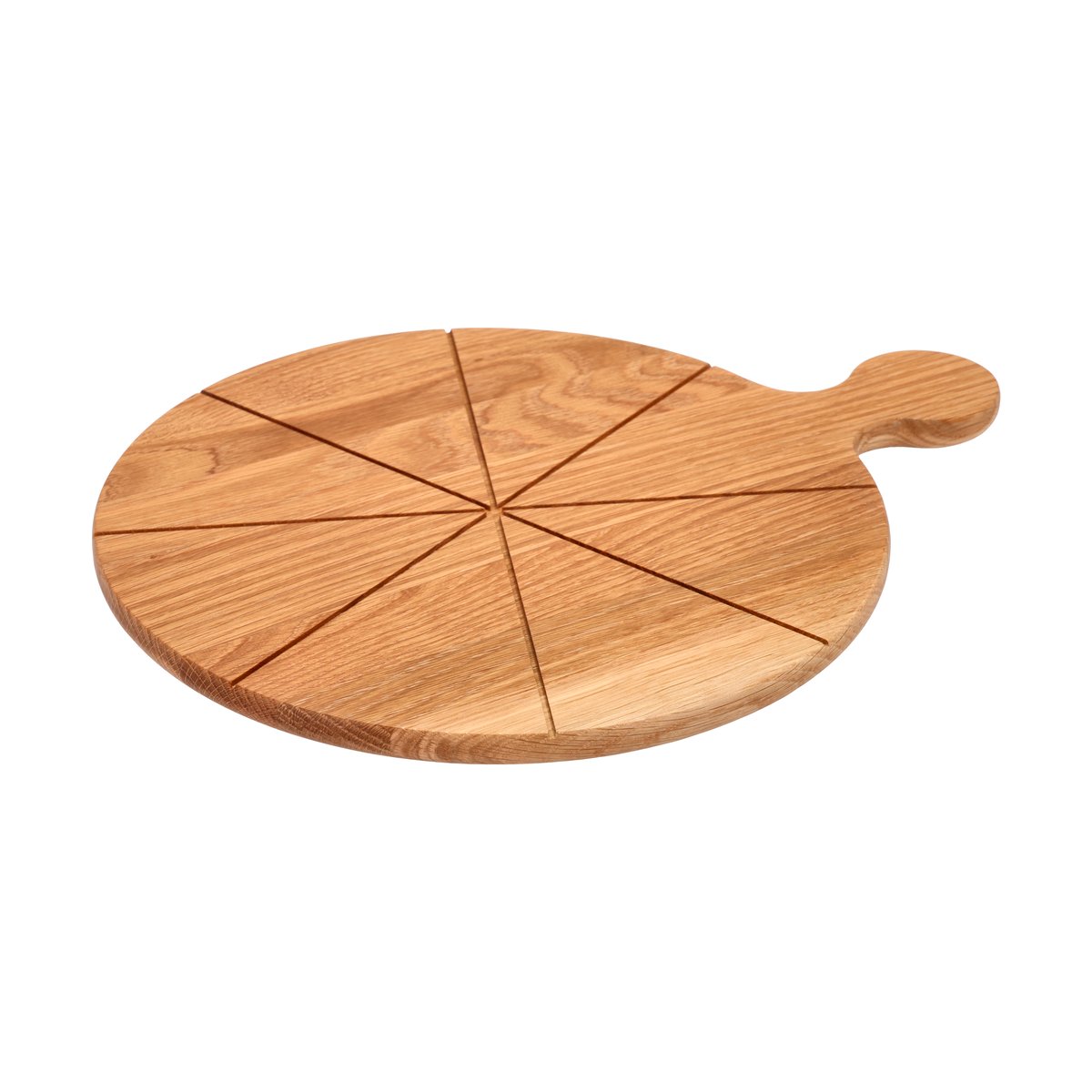 Mors Foresta pizzaskärbräda med räfflor Ek | Skandinavisk Design | Skärbrädor | Beige