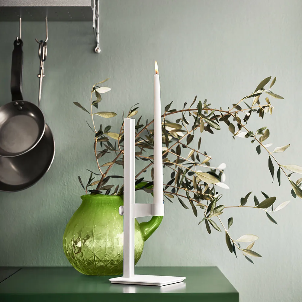 Museum ljusstake, mörkbrun Museum