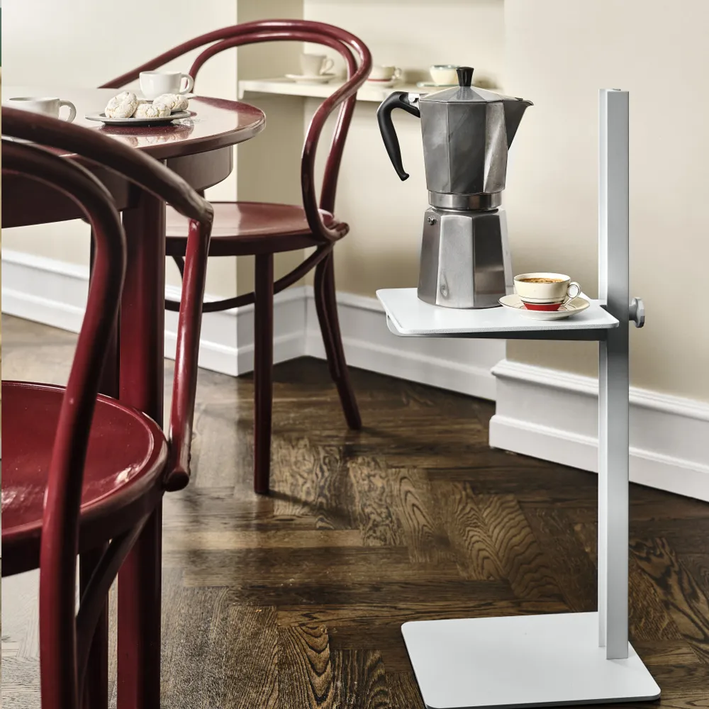 Museum sidobord, vit Museum