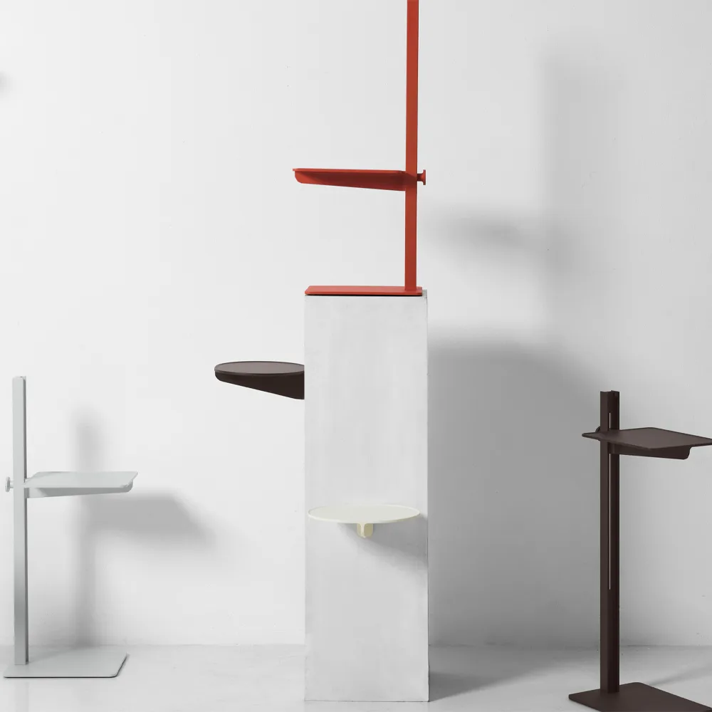 Museum sidobord, vit Museum