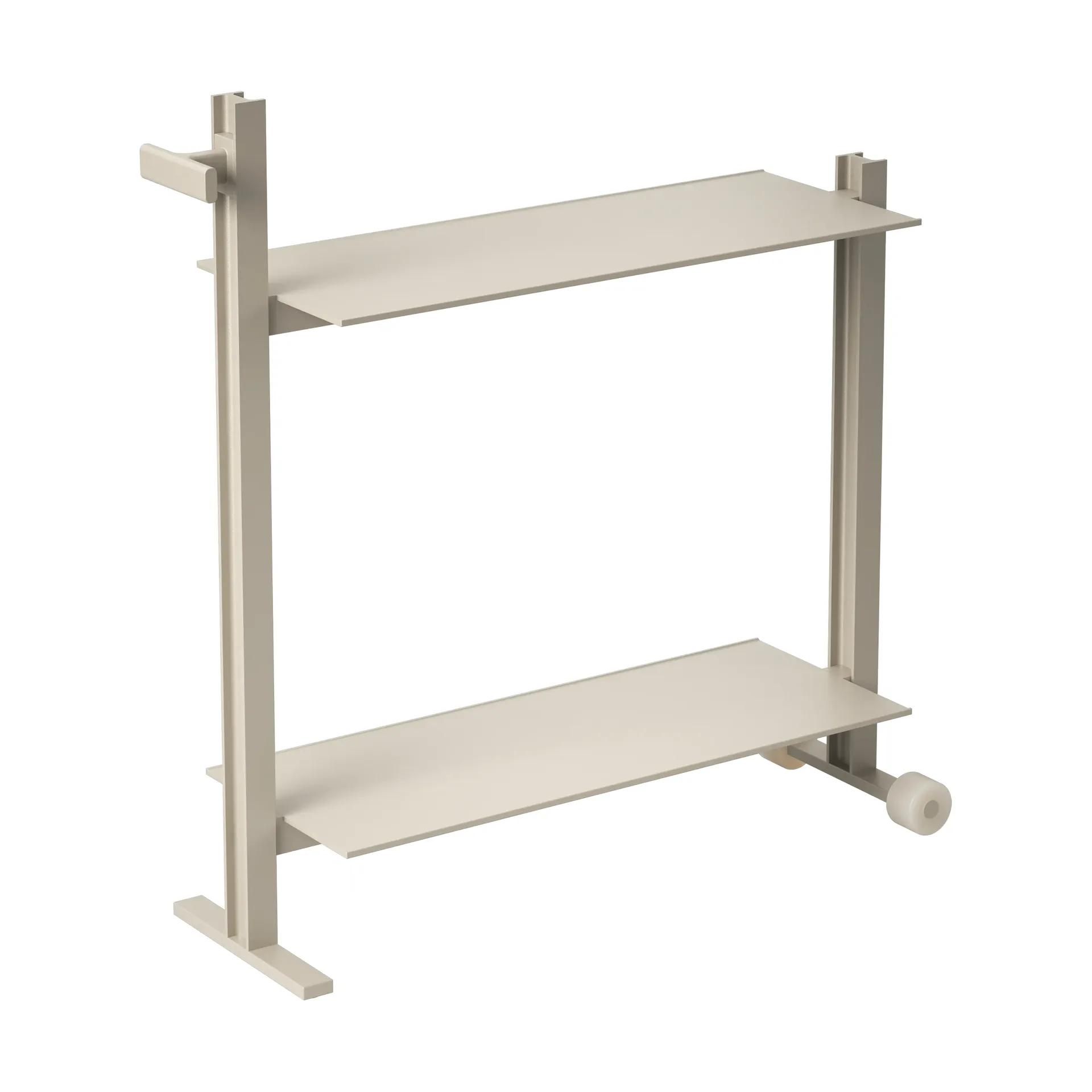 Museum Trolley serveringsvagn, Beige, 74,5x77,5x24 cm Museum